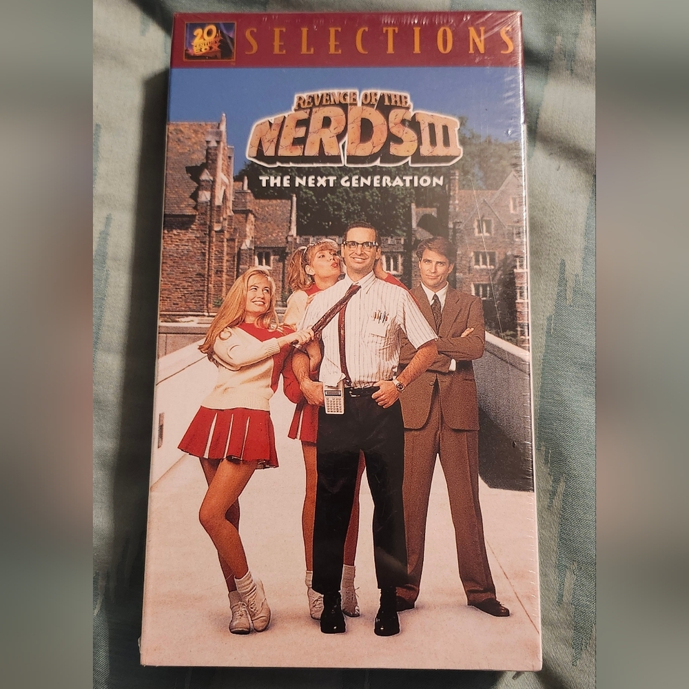 Revenge of the‎ Nerds III The Next Generation VHS 1992 Rare New Sealed